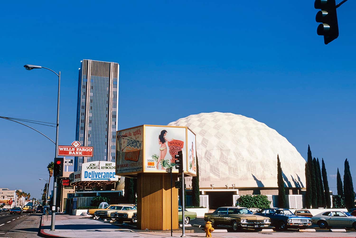 The Cinerama Dome showing Deliverence in 1972